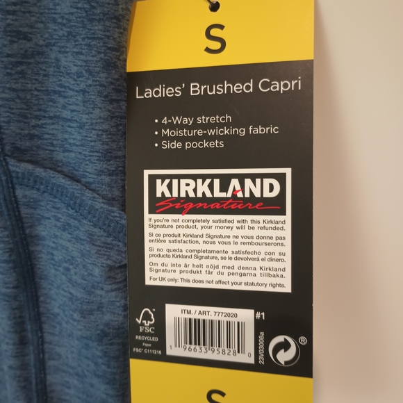 Kirkland Signature Kids Blue Leggings - Picture 5 of 9